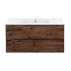 Тумба с раковиной Vincea Mia 1000 R.Wood для ванной в интернет-магазине Sanbest
