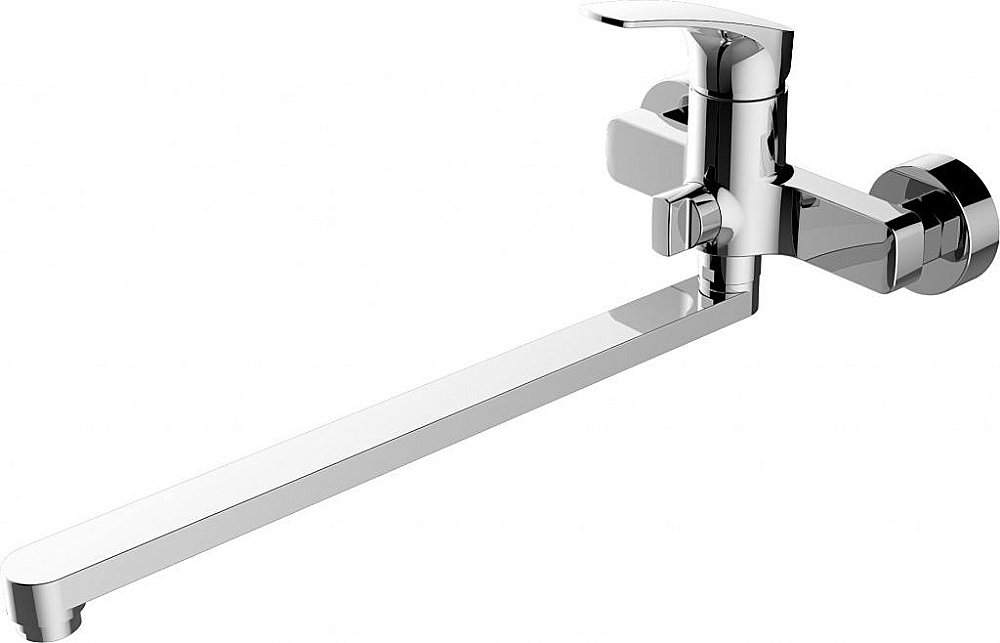 Смеситель для ванны с душем Aquanet Static AF330-21C купить в интернет-магазине сантехники Sanbest