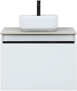 Тумба с раковиной Aquanet Nova Lite 242275 75 белый для ванной в интернет-магазине Sanbest
