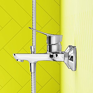 Смеситель для ванны Dorff Norma D1010000 хром купить в интернет-магазине сантехники Sanbest