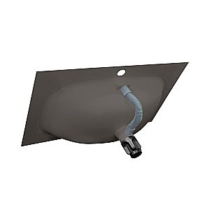 Раковина Oliveeka 100 M115B100 темно-коричневая купить в интернет-магазине Sanbest