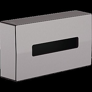 Держатель для бумажных полотенец Hansgrohe AddStoris 41774340 шлифованный черный хром купить в интернет-магазине сантехники Sanbest