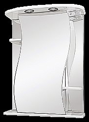 Зеркальный шкаф Misty Лиана 60 белый левое купить в интернет-магазине сантехники Sanbest