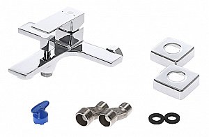 Смеситель для ванны Orange Lutz M04-100cr купить в интернет-магазине сантехники Sanbest