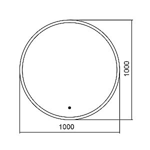 Зеркало ART&MAX Sanremo 100 AM-San-1000-DS-F-Gold золото в ванную от интернет-магазине сантехники Sanbest