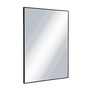 Зеркало Excellent Kuadro 80x60 черный в ванную от интернет-магазине сантехники Sanbest