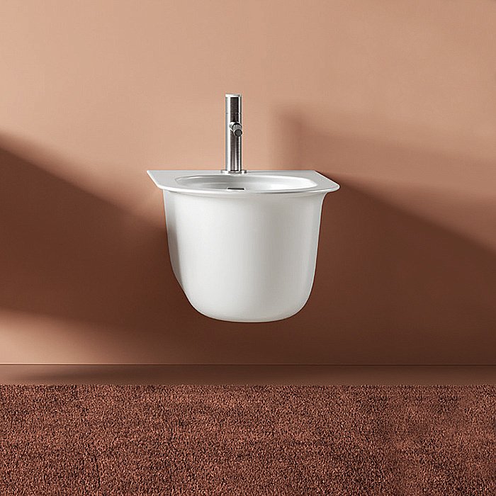 Биде подвесное Artceram Chic CHB001 Bianco Matt купить в интернет-магазине Sanbest