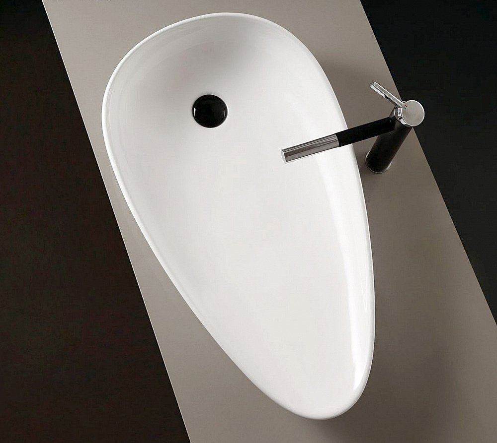 Раковина Abber Bequem 59 AC2117 белая купить в интернет-магазине Sanbest