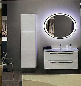 Зеркало с подсветкой ART&MAX PESCARA 90x70 в ванную от интернет-магазине сантехники Sanbest