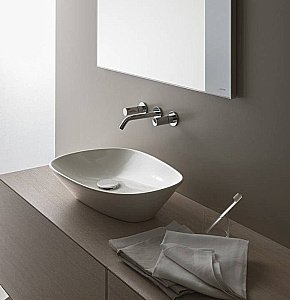 Раковина Laufen Palomba 8.1680.2.000.112.1 белая купить в интернет-магазине Sanbest