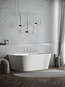 Акриловая ванна Sancos First 170x80 FB10 белая купить в интернет-магазине Sanbest