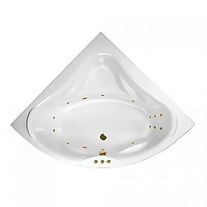 Ванна акриловая EXCELLENT Konsul SMART WAEX.KON15.SMART.GL 150x150 белая с гидромассажем купить в интернет-магазине Sanbest