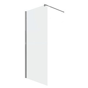 Душевая перегородка Niagara Eco 80 NG-531-80 профиль хром/стекло прозрачное купить в интернет-магазине Sanbest