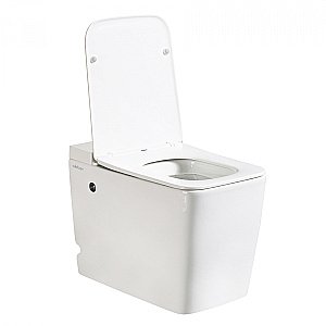 Унитаз ABBER Rechteck AC1212P импульсный смыв, с крышкой микролифт купить в интернет-магазине Sanbest