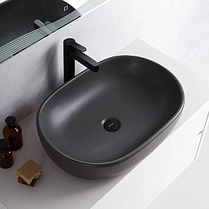 Раковина накладная BelBagno 60 BB1084-H311 серая матовая купить в интернет-магазине Sanbest