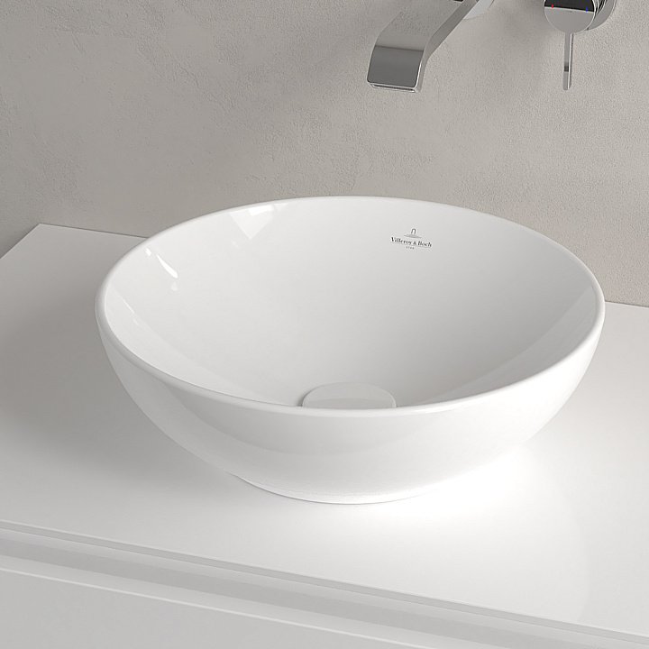 Раковина Villeroy&Boch Loop & Friends 4A450001 альпийский белый купить в интернет-магазине Sanbest