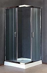 Душевой уголок Royal Bath RB80HP-C-CH 80х80 матовый купить в интернет-магазине Sanbest