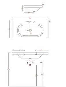 Раковина Artceram Blend BLL005 01 50 купить в интернет-магазине Sanbest