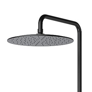 Душевая система Cezares LEAF-CDA-30-L-NOP черная матовая купить в интернет-магазине сантехники Sanbest