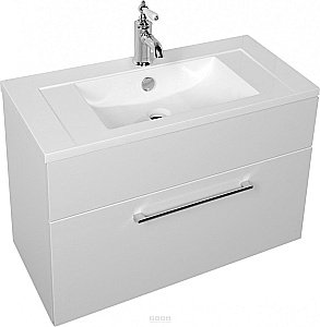 Тумба с раковиной De Aqua Кубика 167076 80 для ванной в интернет-магазине Sanbest