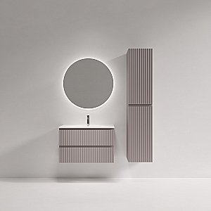 Тумба с раковиной Sancos Snob R SNR80/39SM/CN7026 Doha Soft для ванной в интернет-магазине Sanbest