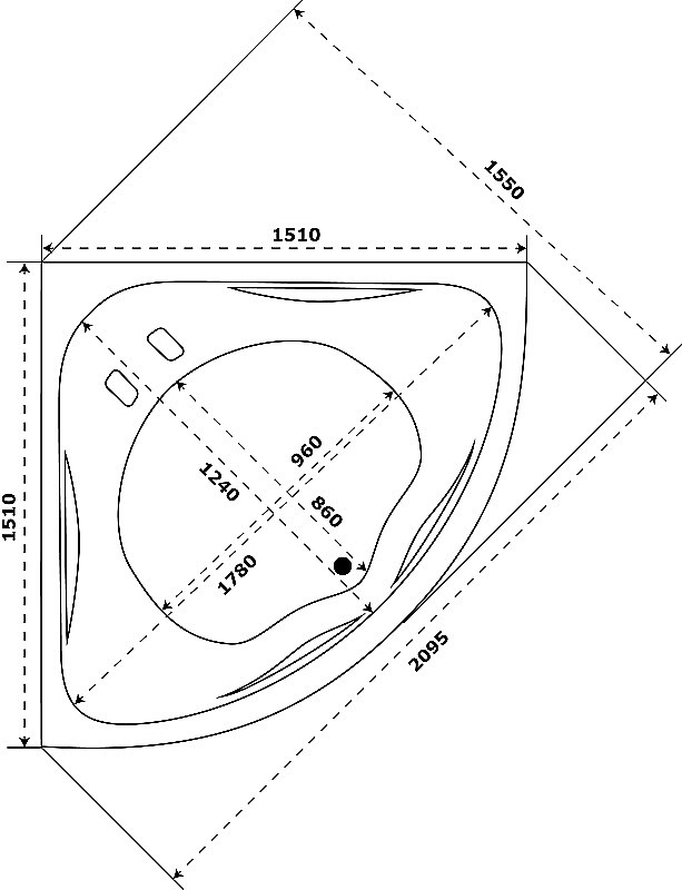 Инсталляция для унитаза Azario AZ-8010-1000 купить в интернет-магазине сантехники Sanbest