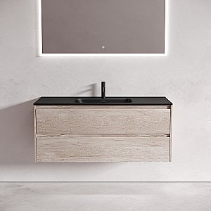 Тумба с раковиной Sancos Libra 120 LB120-1EG дуб галифакс натуральный для ванной в интернет-магазине Sanbest