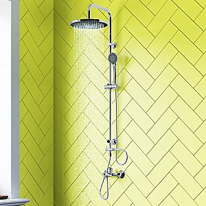 Душевая система Dorff Norma D0710000 хром купить в интернет-магазине сантехники Sanbest