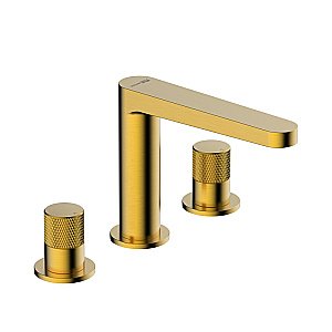 Смеситель для раковины WasserKRAFT Schunter 8235 золото матовое купить в интернет-магазине сантехники Sanbest