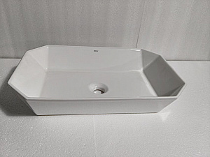 Раковина Abber Rechteck 61 AC2223 белая купить в интернет-магазине Sanbest