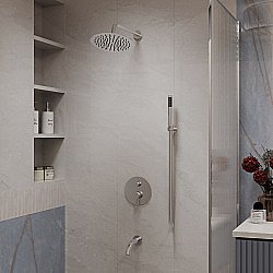 Душевая система Vincea Villa VSFW-1VL3CH хром купить в интернет-магазине сантехники Sanbest