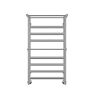 Полотенцесушитель водяной Terminus Хендрикс плюс П9 500x896 купить в интернет-магазине сантехники Sanbest