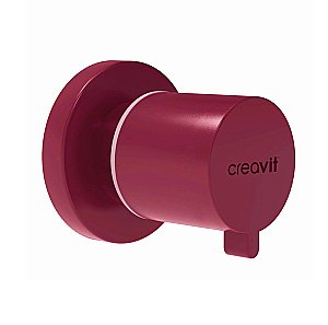 Встраиваемый вентиль Creavit AC50L.BRY берри матовый купить в интернет-магазине сантехники Sanbest