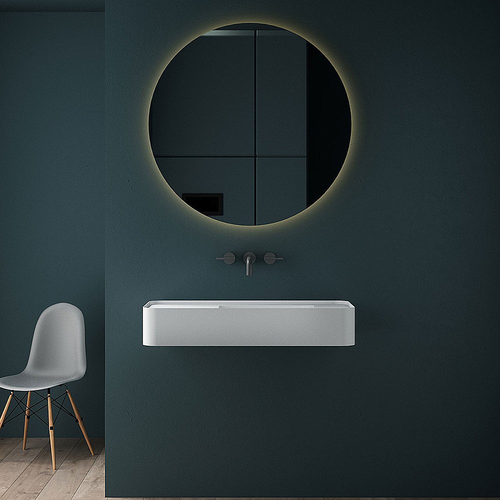 Раковина подвесная Vincea 120 VWB-6S412MW белая матовая купить в интернет-магазине Sanbest