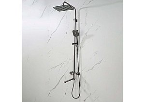 Душевая система Aquatek НИКА AQ2840BGM оружейная сталь купить в интернет-магазине сантехники Sanbest