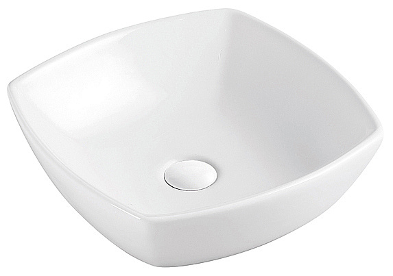 Раковина Azario 42 AZ-2076 SP белая купить в интернет-магазине Sanbest
