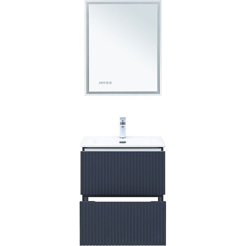 Тумба с раковиной Aquanet Джейн 60 313300 маренго для ванной в интернет-магазине Sanbest