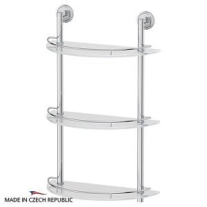 Полка 3-х ярусная FBS Luxia 40 LUX 082 купить в интернет-магазине сантехники Sanbest