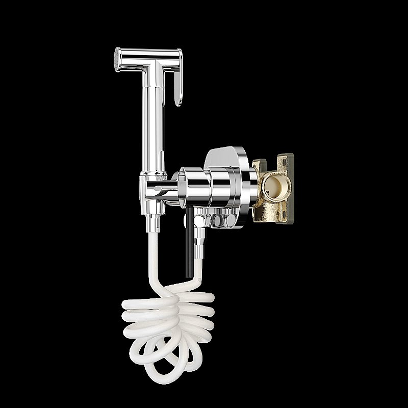 Гигиенический душ Elghansa 12R0827B (Set-53) хром купить в интернет-магазине сантехники Sanbest