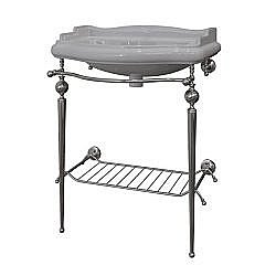 Консоль с раковиной Caprigo Concol 7064/73 Хром для ванной в интернет-магазине сантехники Sanbest