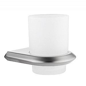 Стакан для зубных щеток ABBER Nord AA1556SP сатин купить в интернет-магазине сантехники Sanbest