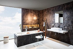 Столешница с раковиной Ravak I 100x55x7 белая для ванной в интернет-магазине сантехники Sanbest