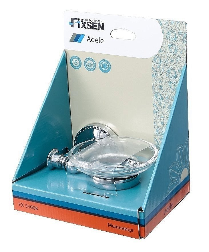 Мыльница FIXSEN ADELE FX-55008 купить в интернет-магазине сантехники Sanbest