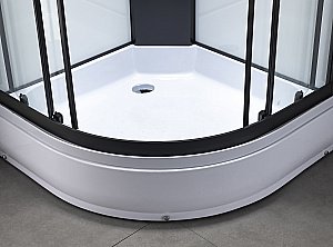 Душевая кабина с гидромассажем Taliente TA-99CB 90х90 стекло прозрачное купить в интернет-магазине Sanbest