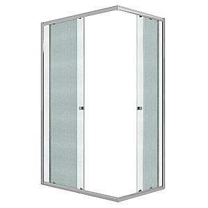 Душевой уголок Niagara Eco NG-1129-14QMT 120х90 профиль хром/стекло матовое купить в интернет-магазине Sanbest