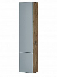 Шкаф модульный Акватон Мишель 23 темное дерево для ванной в интернет-магазине сантехники Sanbest