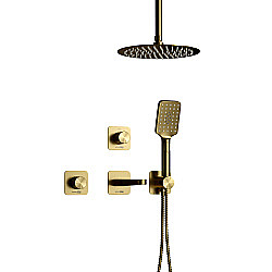 Душевая система WasserKraft A8251.307.353.259.285.194.201.308 золото матовое купить в интернет-магазине сантехники Sanbest