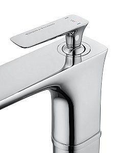 Смеситель для раковины высокий WONZON & WOGHAND SHARK, Хром (WW-481104-CR) купить в интернет-магазине сантехники Sanbest