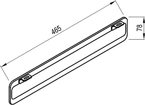 Полотенцедержатель Ravak BALANCE II X000001817 белый купить в интернет-магазине сантехники Sanbest