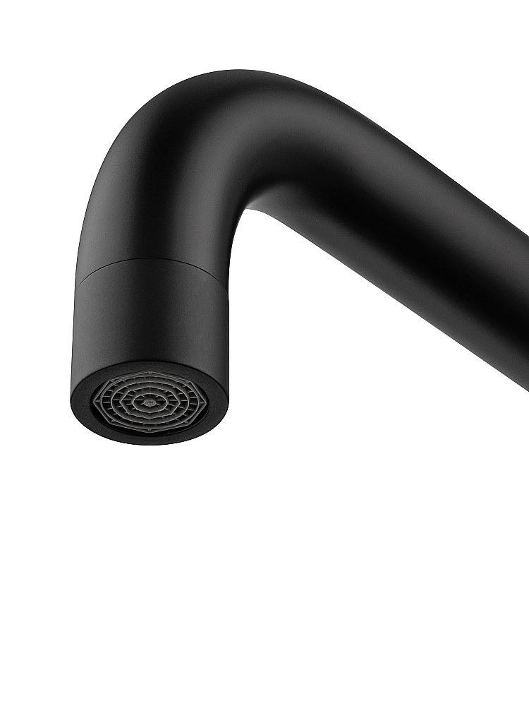 Смеситель для кухни WONZON & WOGHAND, Черный матовый (WW-L1006-MB) купить в интернет-магазине сантехники Sanbest